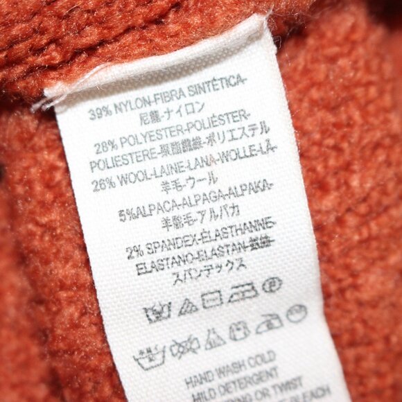 Free People - We The Free Stormy Pullover in Terracotta, Cowl Neck, Med - Picture 8 of 10